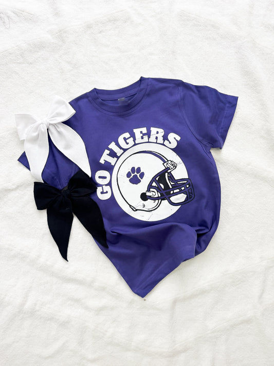 GO TIGERS FOOTBALL TEE