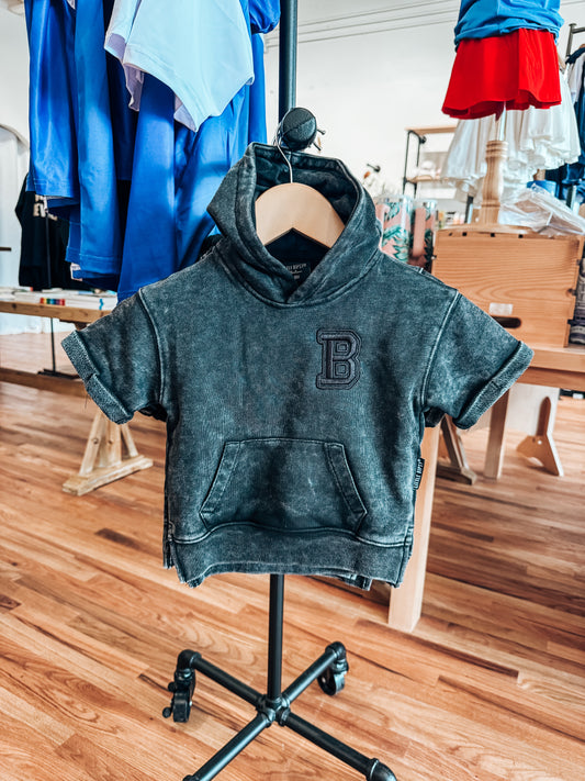 Little Bipsy Black B Hoodie