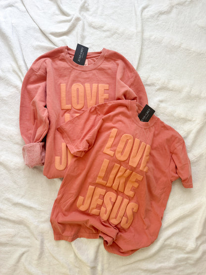 Love Like Jesus Orange Tee