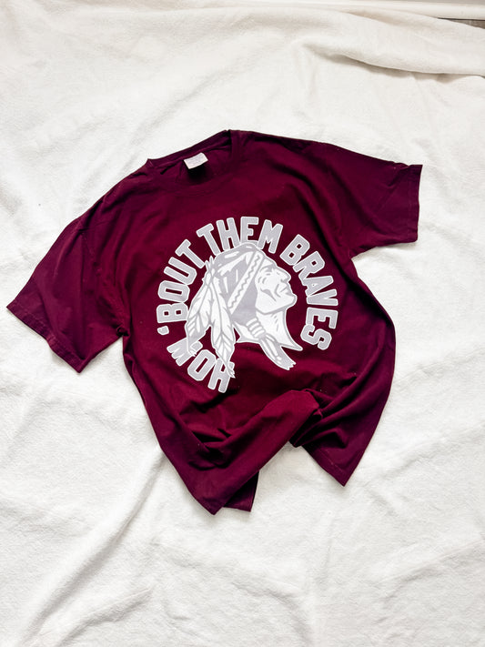 HOW BOUT THEM BRAVES tee