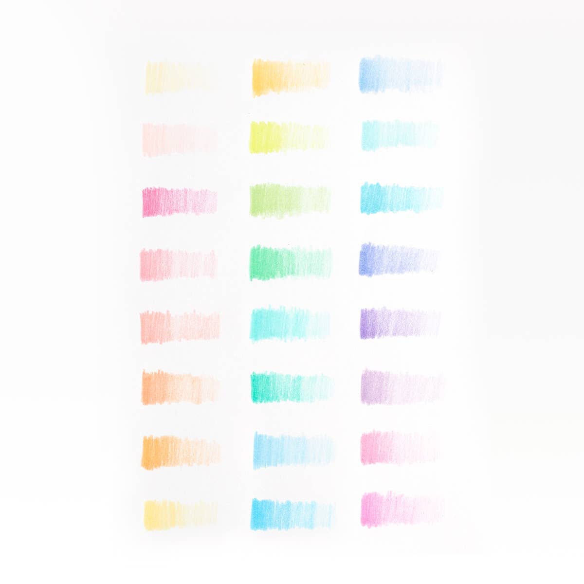 Pastel Hues: Soft-Hued Colored Pencils (Set of 24)