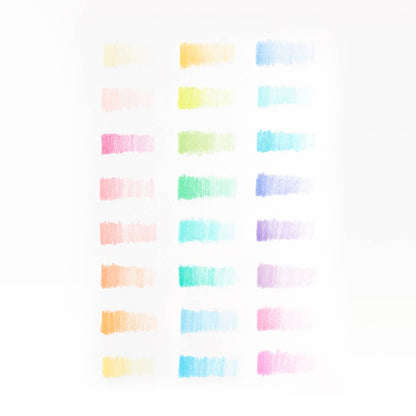 Pastel Hues: Soft-Hued Colored Pencils (Set of 24)