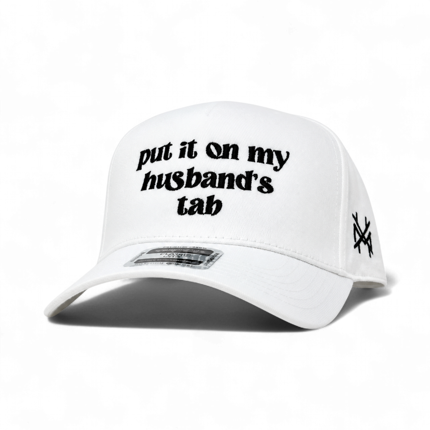 Put it on my Husband's Tab Trucker Hat