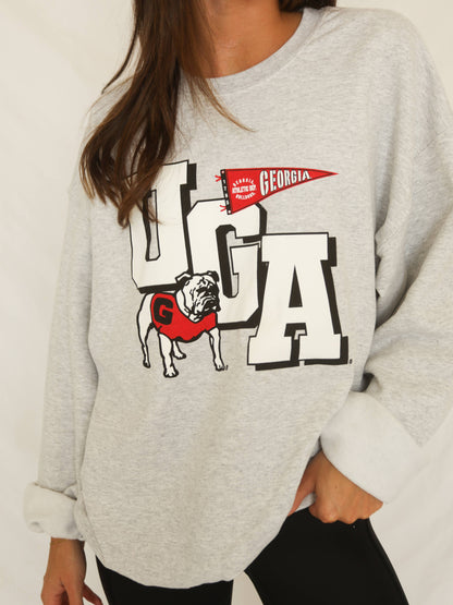 GA PENNANT SWEATSHIRT