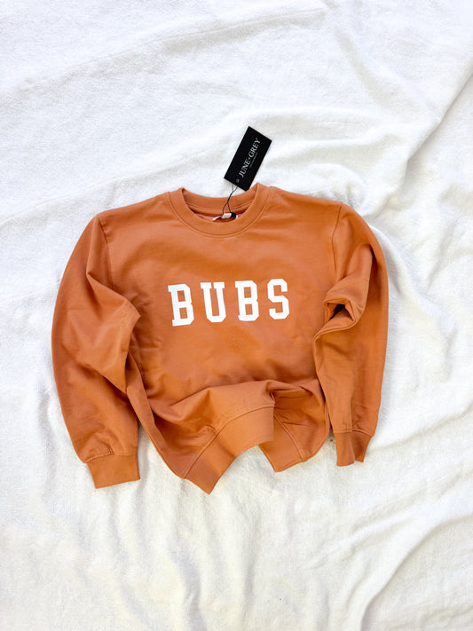 BUBS sweatshirt (rust)