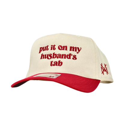 Put it on my Husband's Tab Trucker Hat