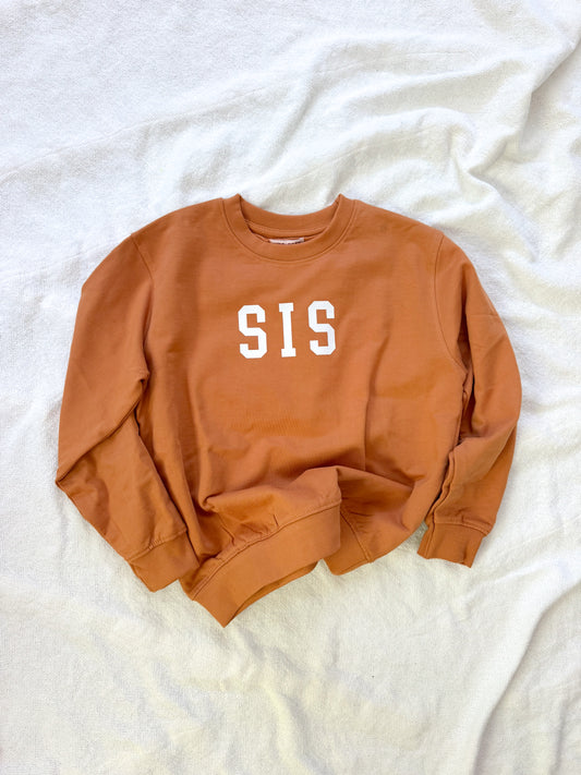 SIS sweatshirt (rust)