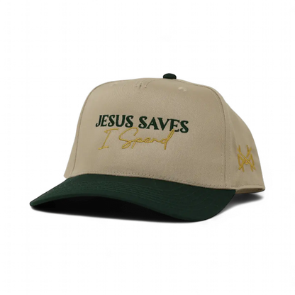 Jesus Saves I Spend Trucker Hat
