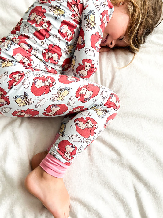 UNDER THE SEA pajamas two piece