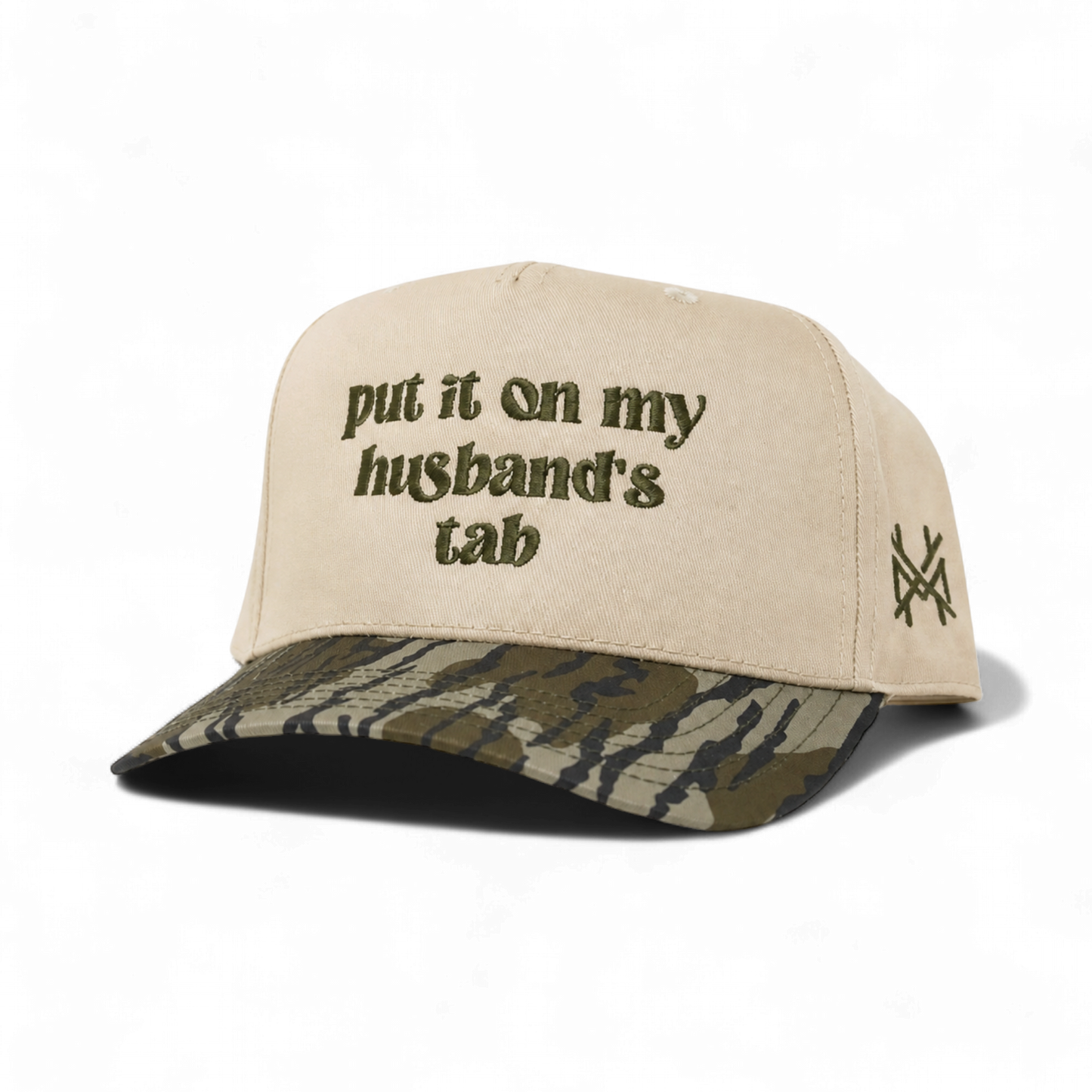 Put it on my Husband's Tab Trucker Hat