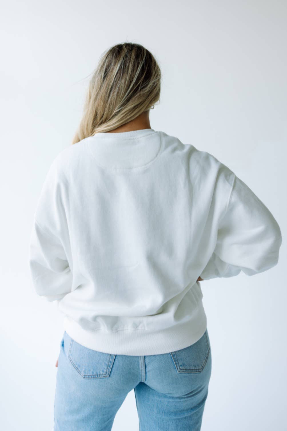 Georgia Malone Multimedia OS Fleece Crew