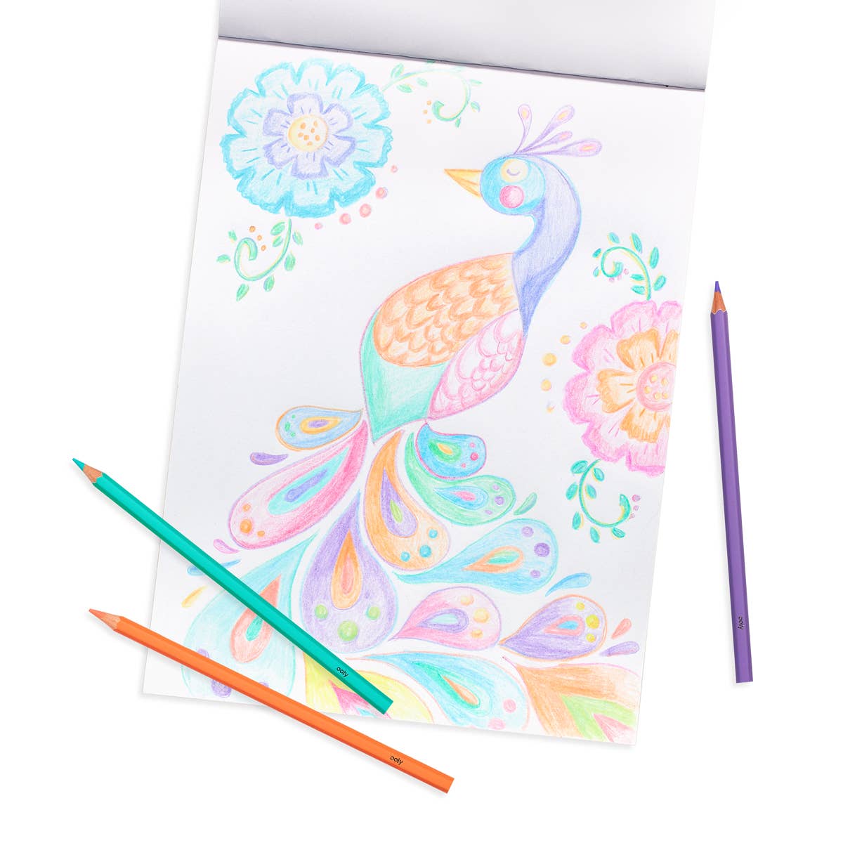 Pastel Hues: Soft-Hued Colored Pencils (Set of 24)