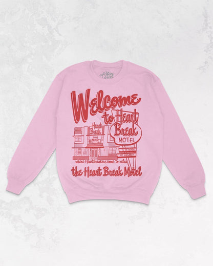 Heart Break Motel, Valentine's Oversized 90's Sweatshirt