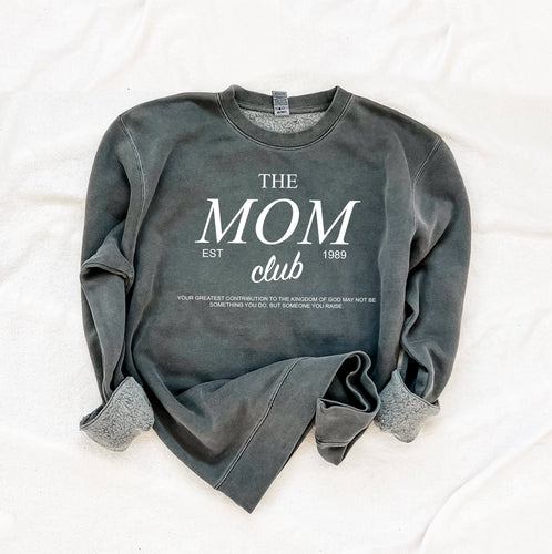 MOM CLUB religious sweatshirt