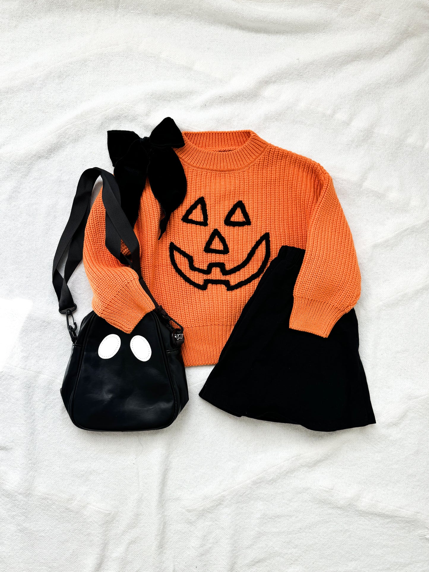 PUMPKIN hand embroidered sweater