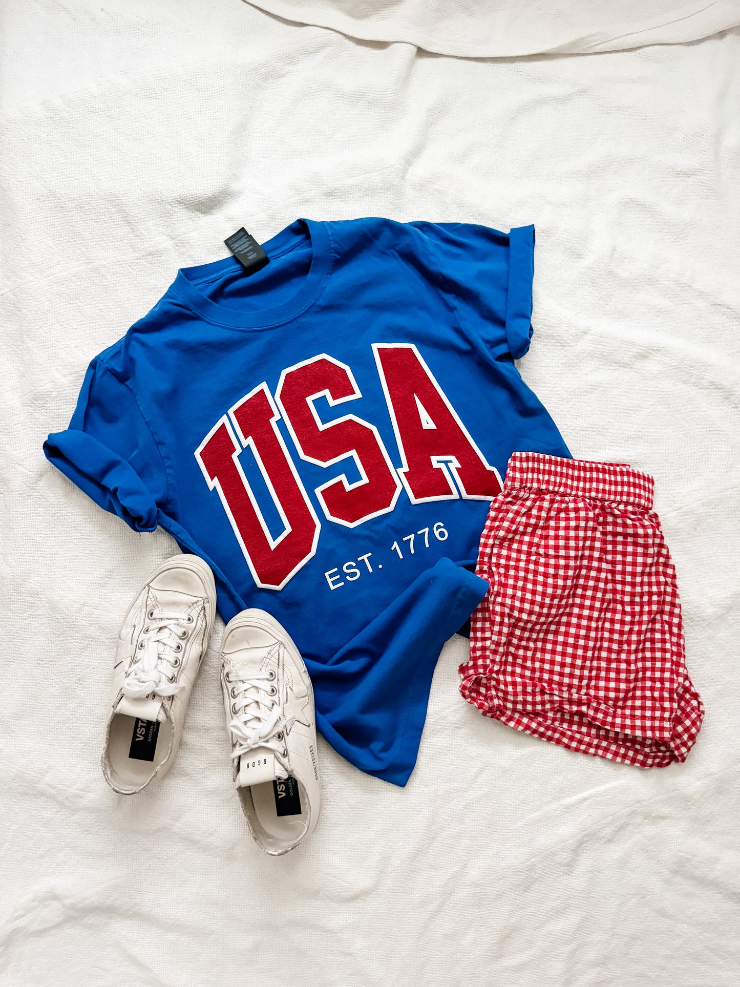 USA 1776 blue tee