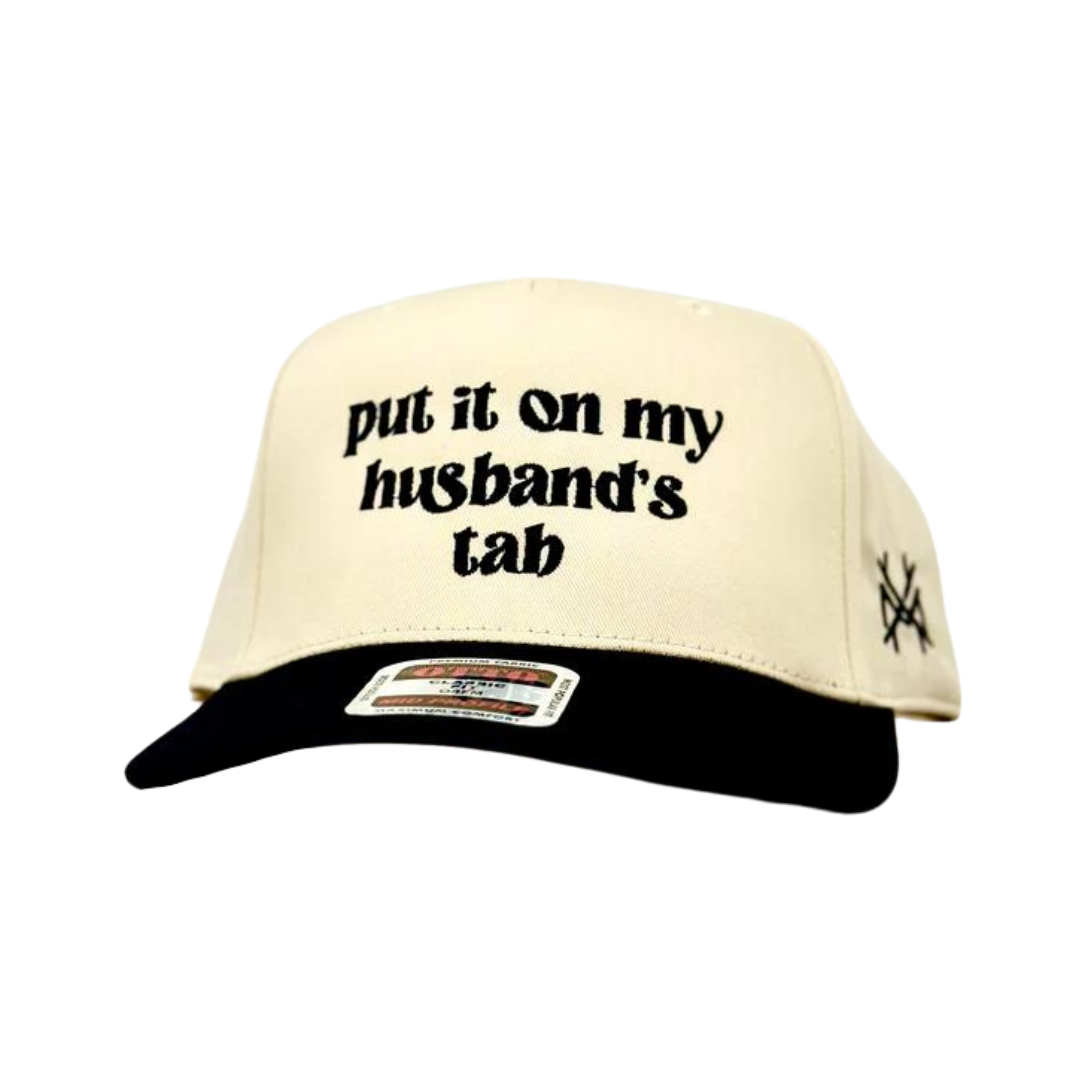 Put it on my Husband's Tab Trucker Hat