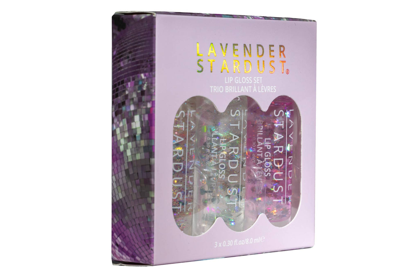 DISCO GLITTER LIP GLOSS TRIO SET