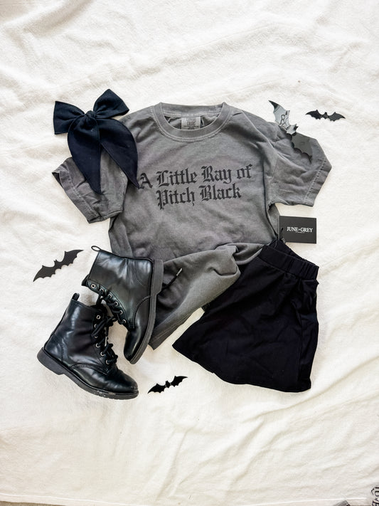 PITCH BLACK tee