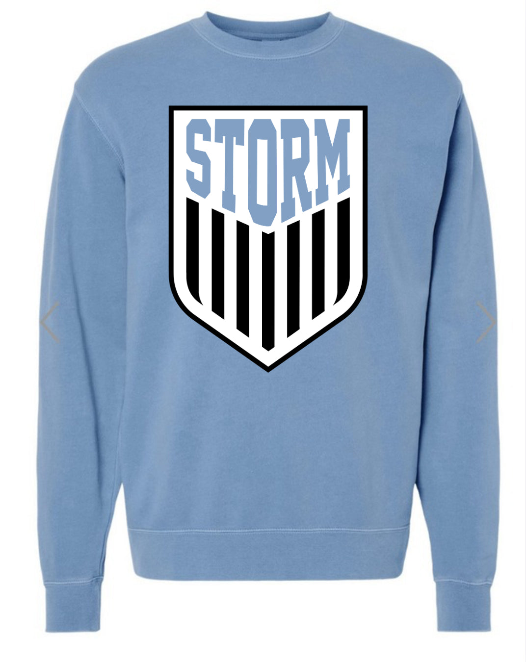 STORM soccer logo sweatshirt