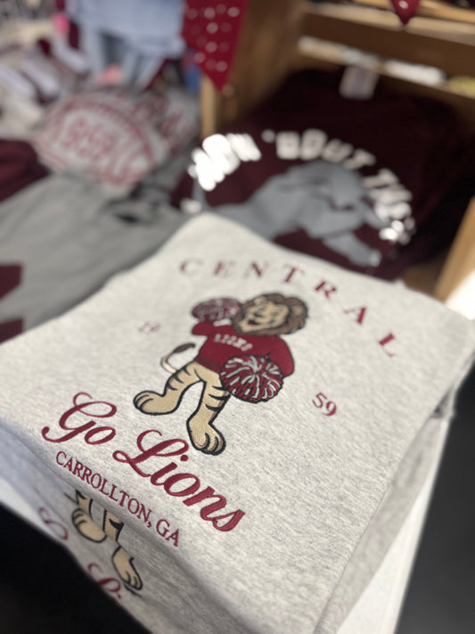 CENTRAL EMBROIDERED SWEATSHIRT