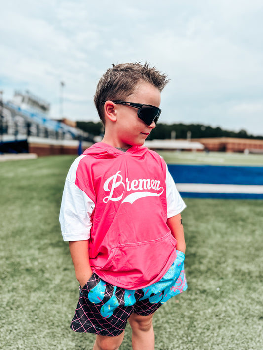 Bremen PINK OUT athletic pullover (preorder)