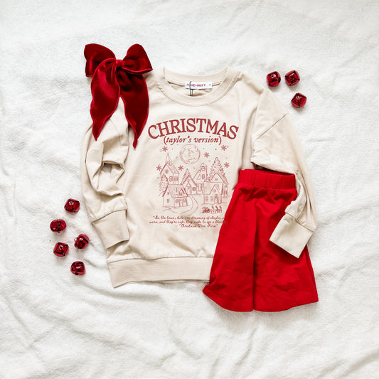 CHRISTMAS (taylor's version) sweatshirt