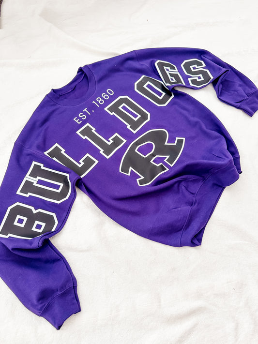 BULLDOGS mascot sweatshirt