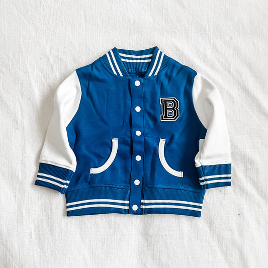 B varsity jacket