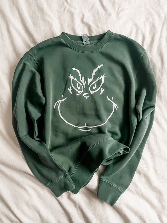 GRINCH adult sweatshirt