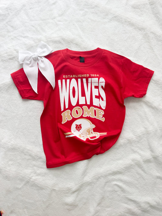 ROME WOLVES FOOTBALL TEE