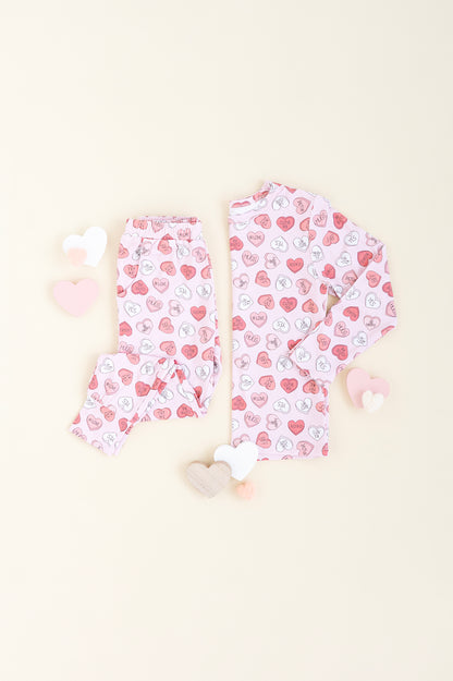 CONVO HEARTS pajamas two piece