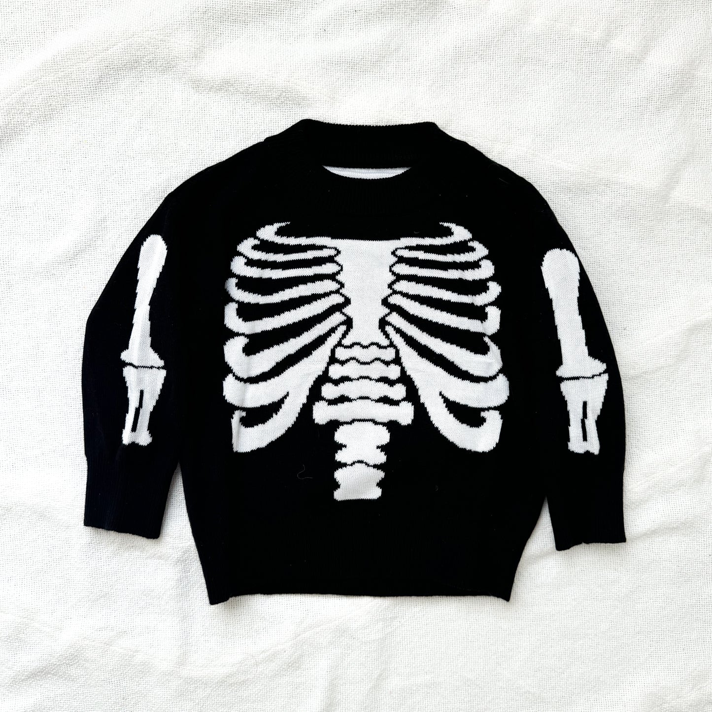 skeleton sweater