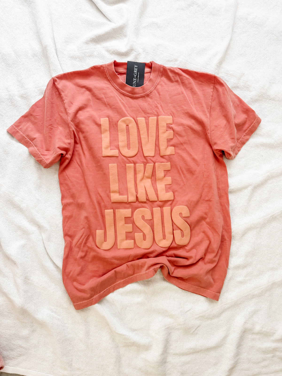 Love Like Jesus Orange Tee