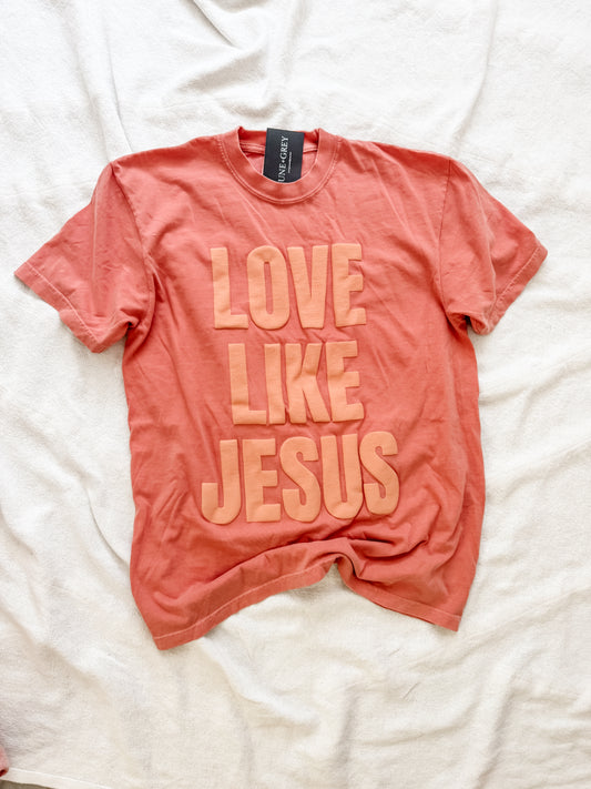Love Like Jesus Orange Tee