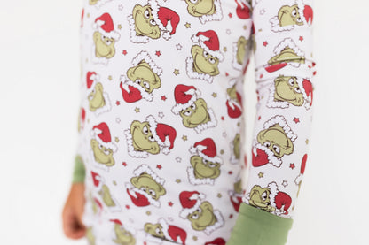 THE MEAN ONE two piece bamboo pajamas