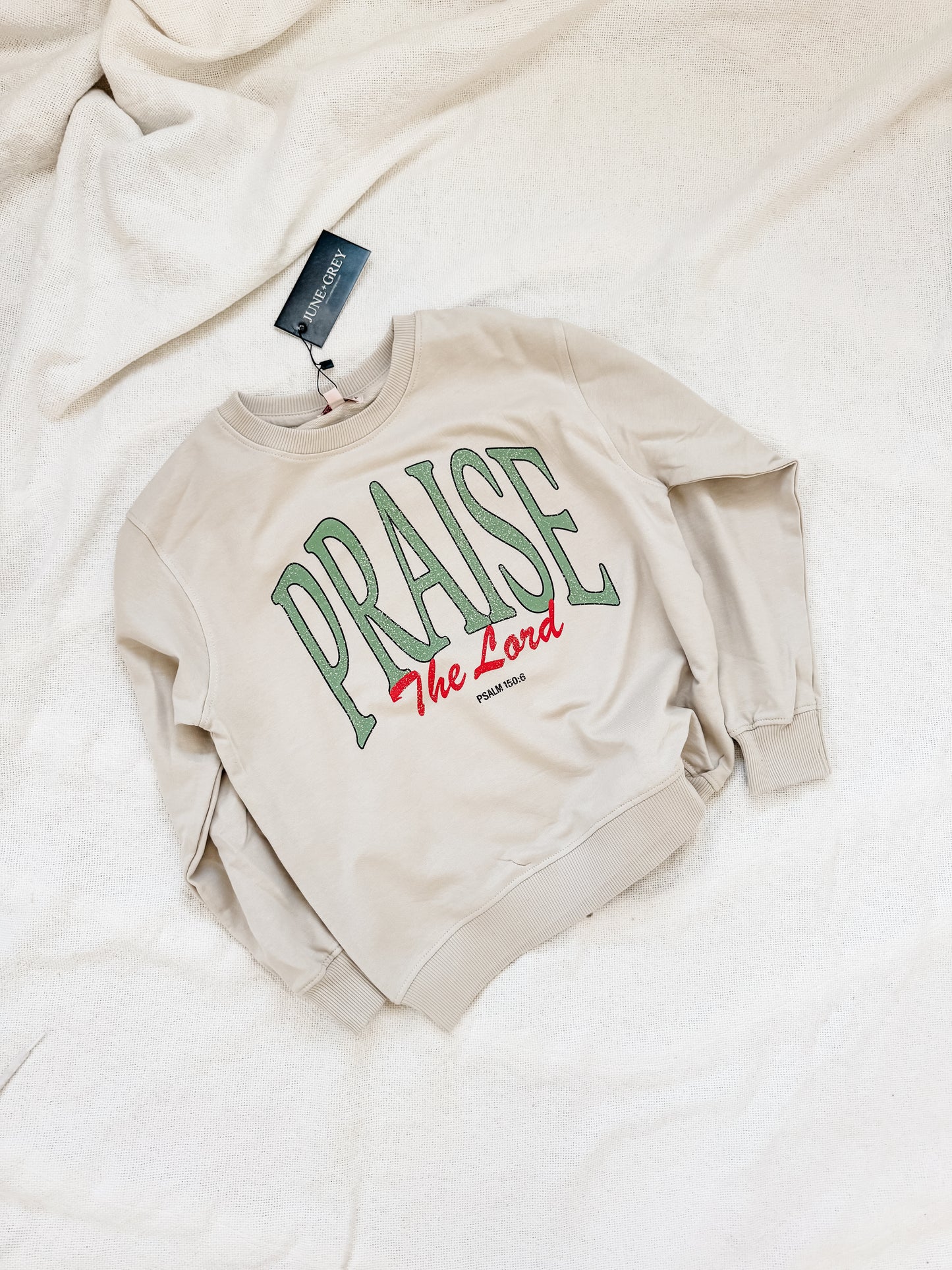 PRAISE (green) sweatshirt