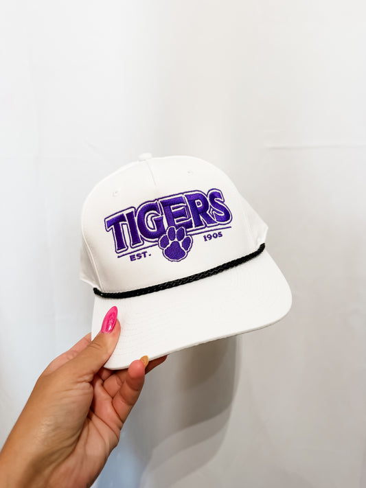 white darlington rope hat