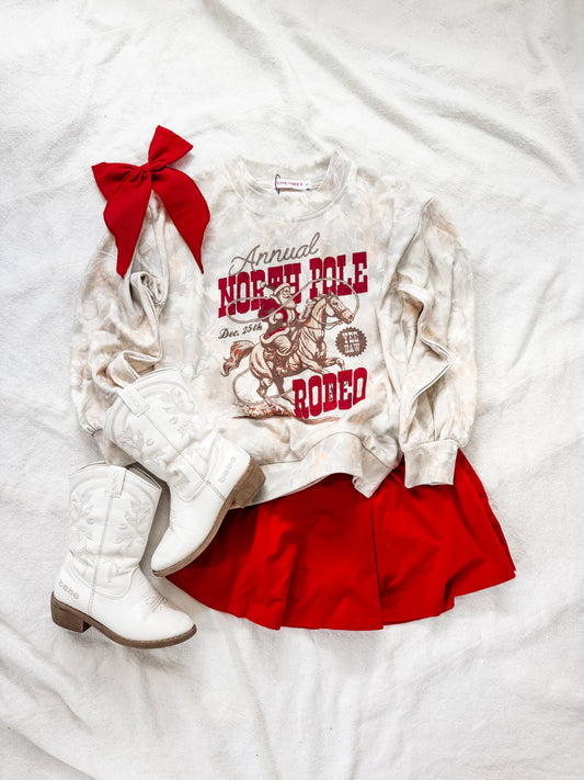 RODEO SANTA camo sweatshirt