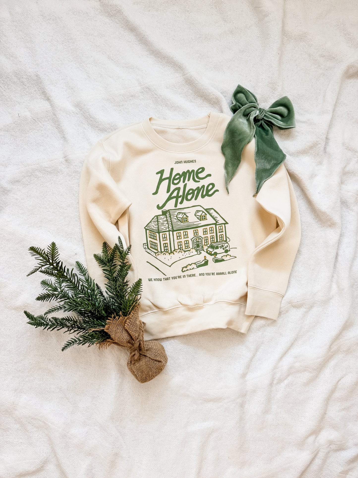 HOME ALONE poster sweatshirt