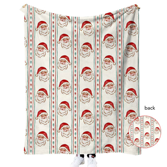 VINTAGE SANTA blanket (preorder)