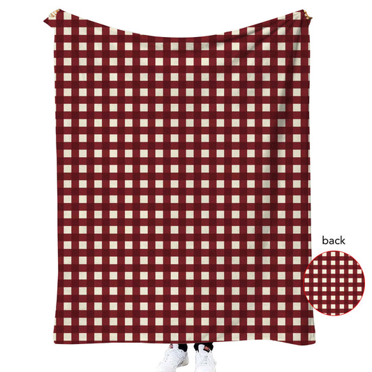 CHRISTMAS PLAID blanket (preorder)