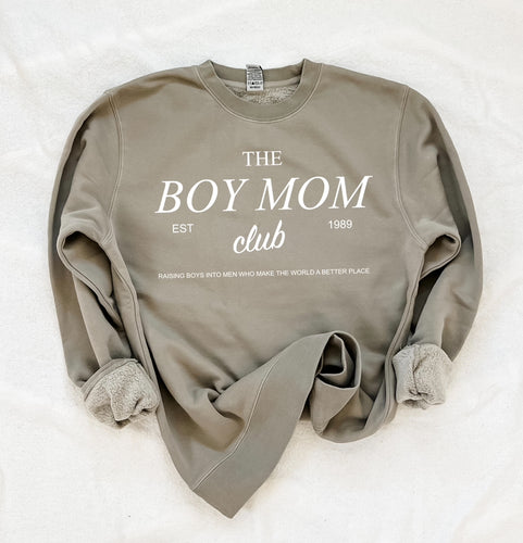 BOY MOM CLUB sweatshirt
