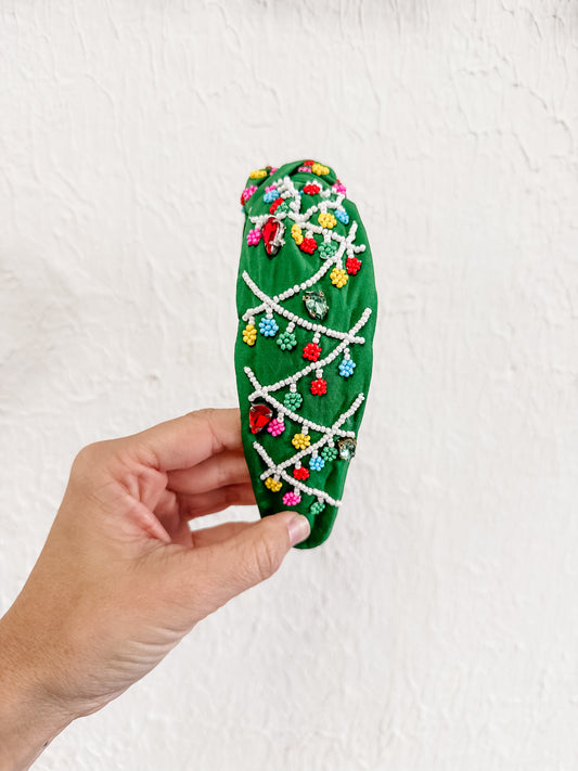 Christmas Light Headband