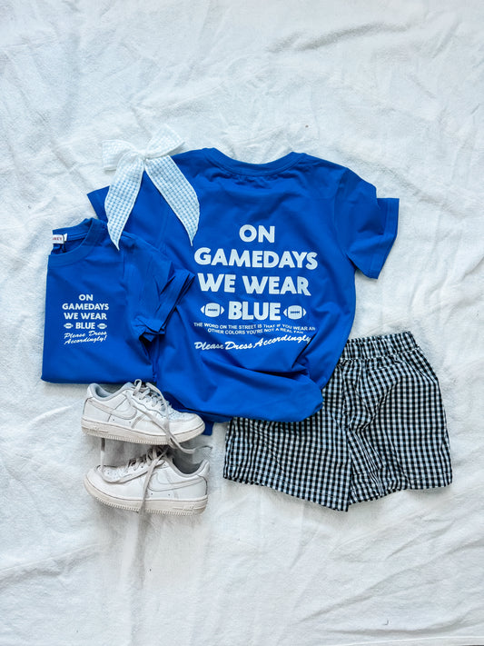 WE WEAR BLUE