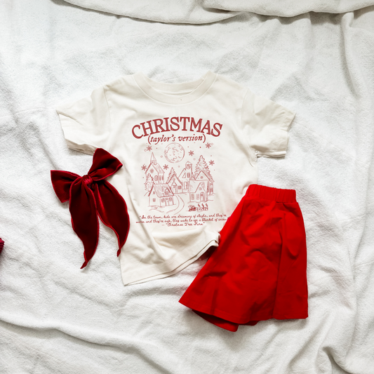 CHRISTMAS (taylor's version) tee