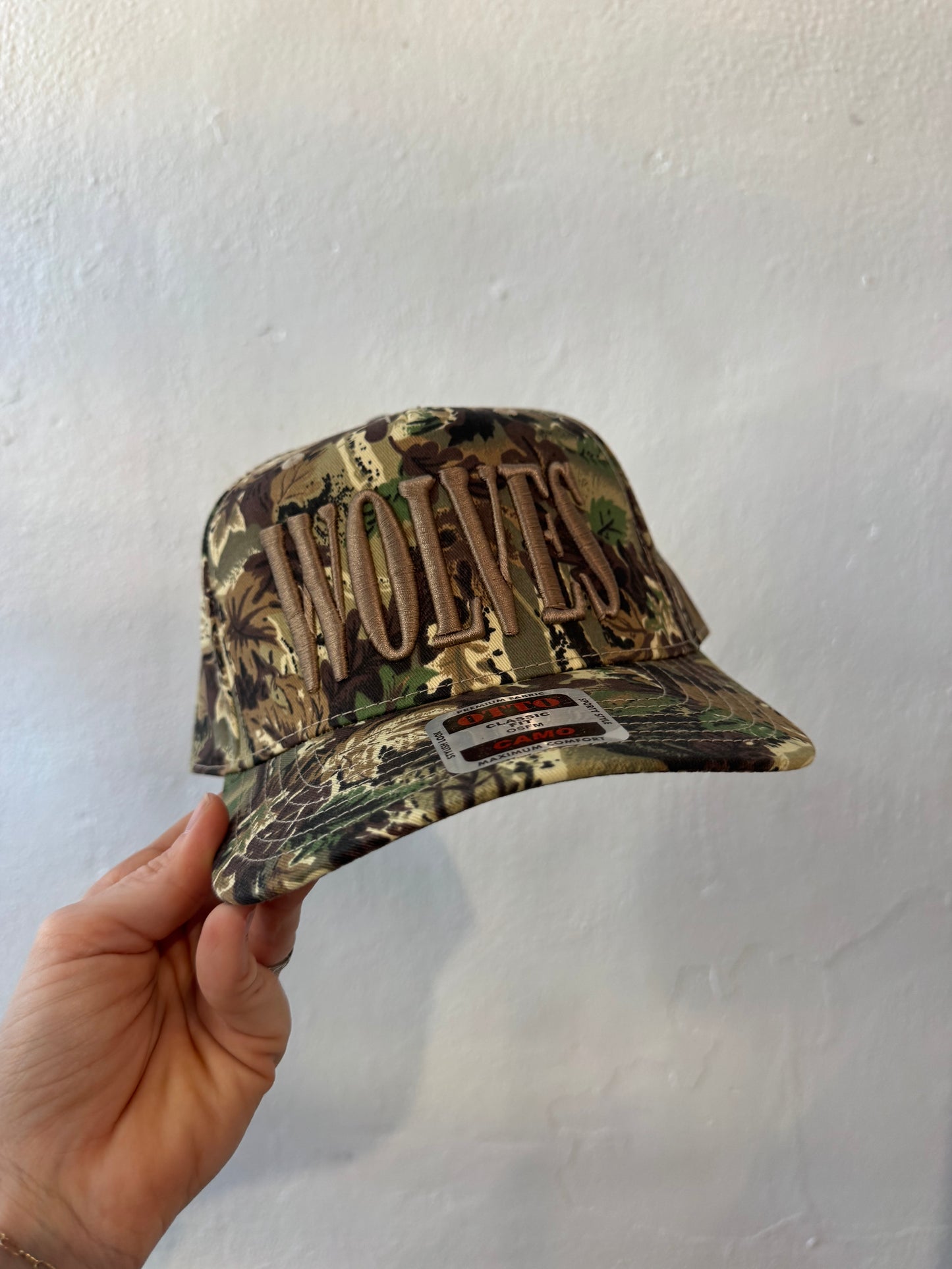 Wolves Camo Hat