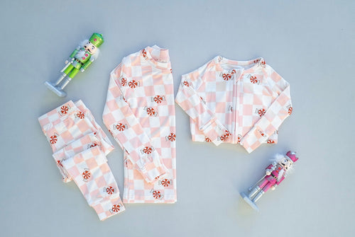PEPPERMINT pajamas two piece (9 week preorder)