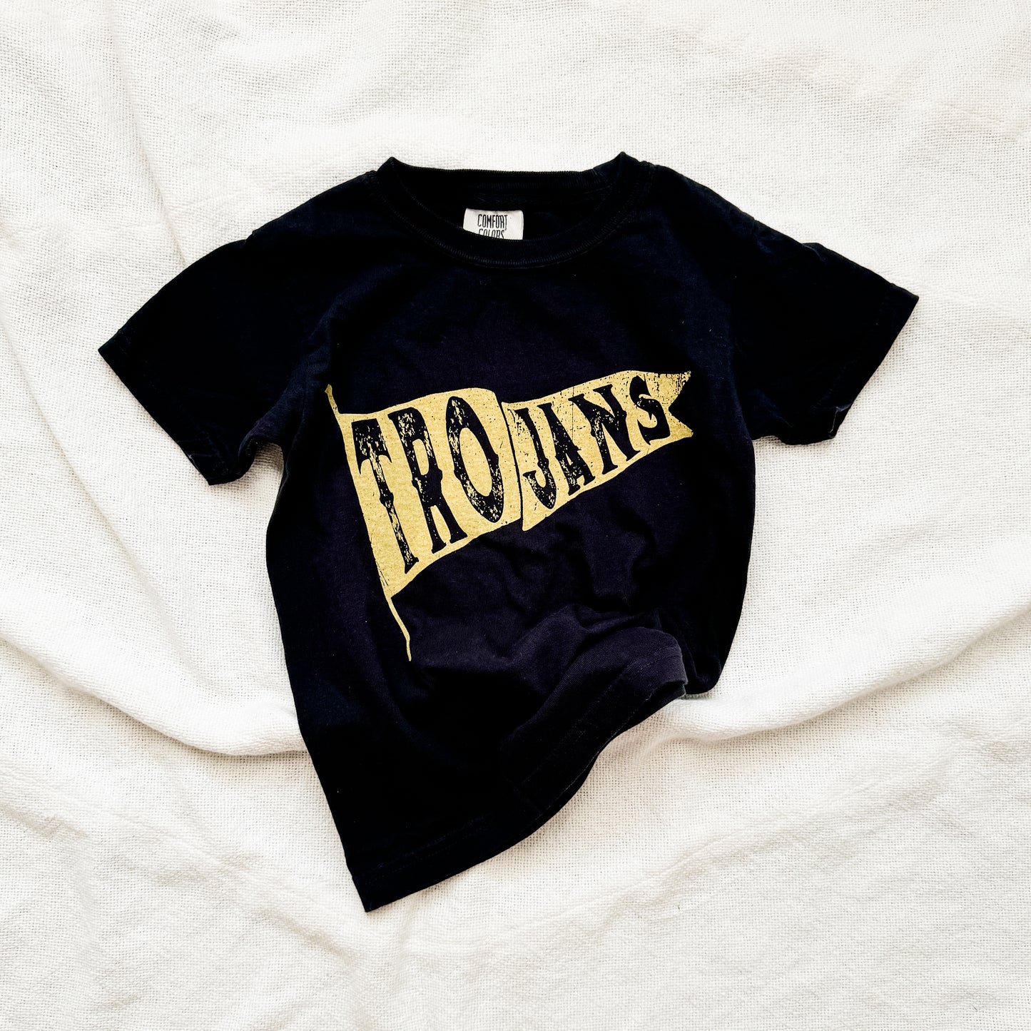 TROJANS pennant tee