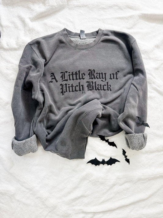 PITCH BLACK sweatshirt